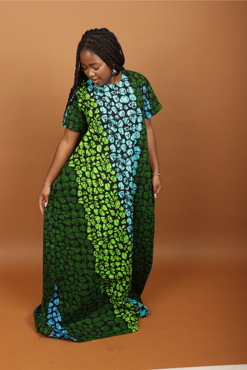 green ankara dress Chitenge outfits