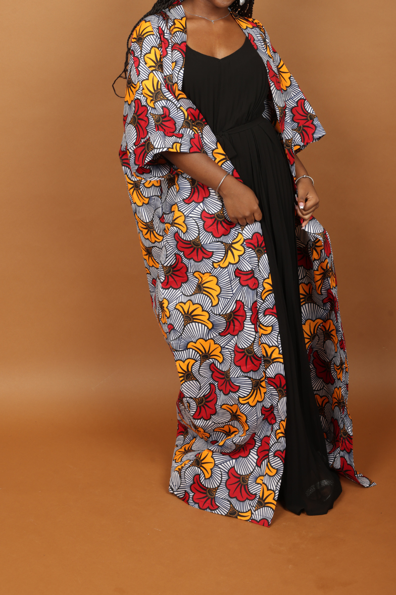 DIVA Floral Kimono Jacket