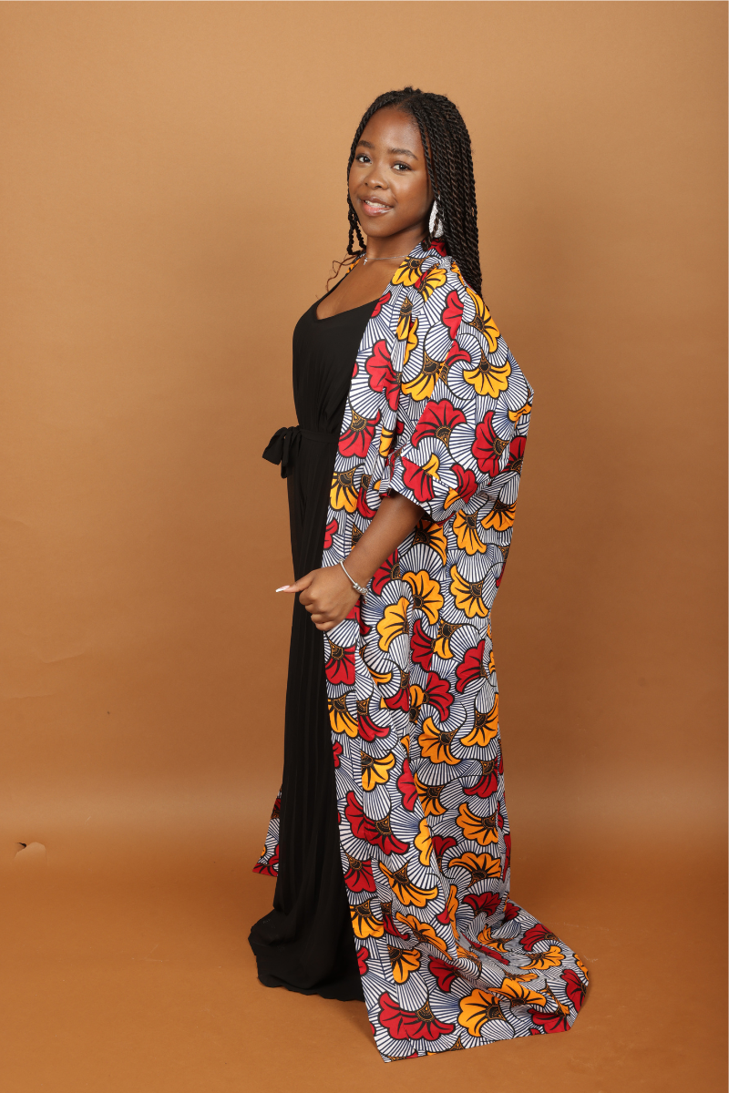 DIVA Floral Kimono Jacket