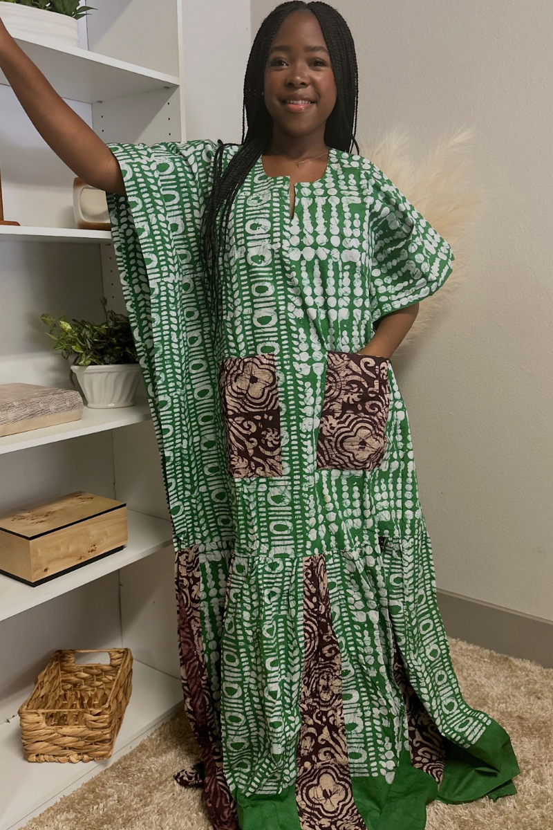 Green AB dress