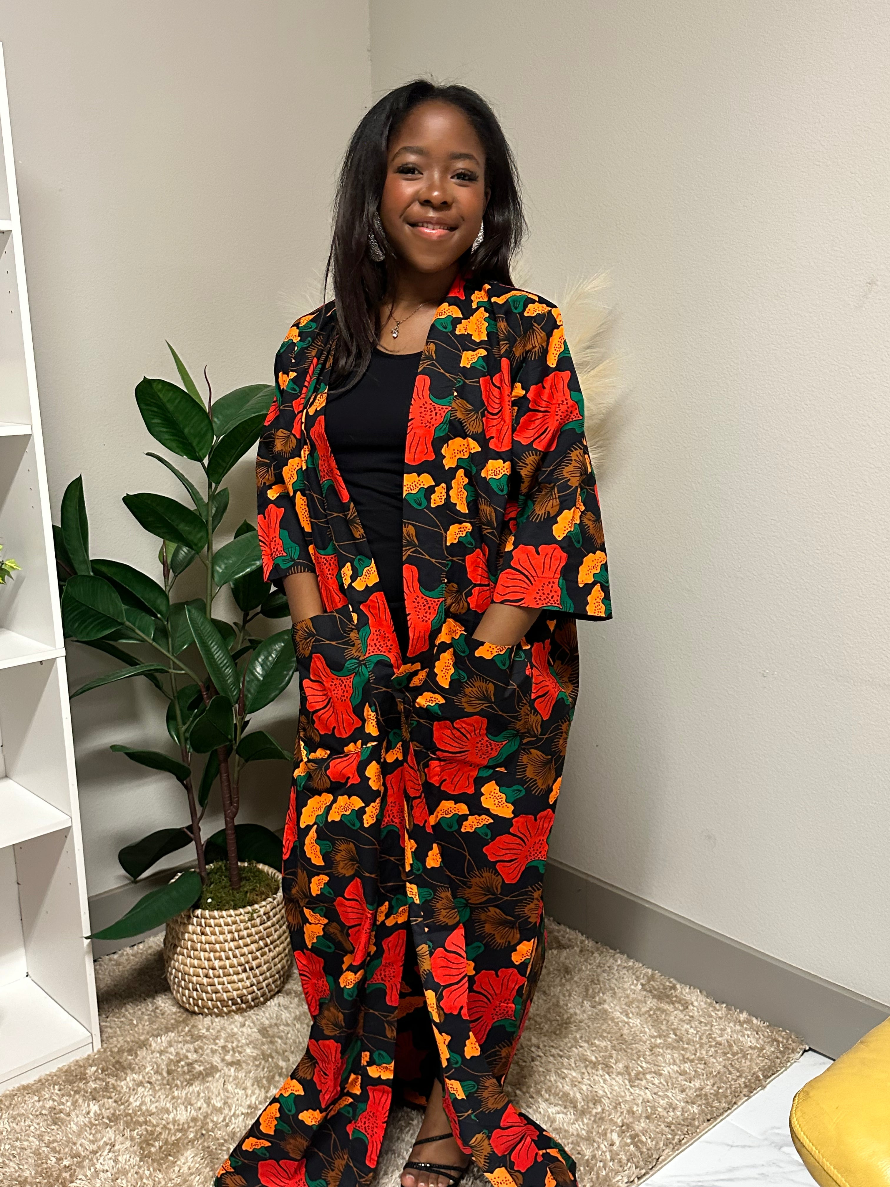 Christmas Flower Jacket